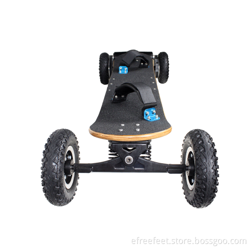 2017 New offroad 4 wheel wireless remote control long board 1650w electric skateboard